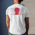 Ultra Maga V27 Men's Crewneck Short Sleeve Back Print T-shirt Gifts for Him