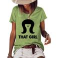 That Girl Women's Short Sleeve Loose T-shirt Green