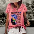 Aquarius Queen Sweet As Candy Birthday Gift For Black Women Women's Short Sleeve Loose T-shirt Watermelon
