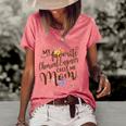Womens My Favorite Chemical Engineer Calls Me Mom Proud Mother Women's Short Sleeve Loose T-shirt Watermelon