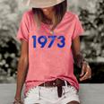 Womens Pro Choice 1973 Womens Roe - Prochoice Women's Short Sleeve Loose T-shirt Watermelon