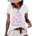Womens 60Th Birthday July 1962 For Women Her 60 Years Old Awesome Women's Loose T-shirt White