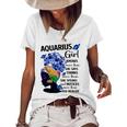Aquarius Queen Sweet As Candy Birthday Gift For Black Women Women's Short Sleeve Loose T-shirt White