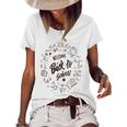 Buy Welcome Back To School Women's Short Sleeve Loose T-shirt White