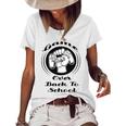 Game Over Back To School Women's Short Sleeve Loose T-shirt White