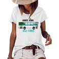 Goodbye School Hello Summer Last Day Design For Students Women's Short Sleeve Loose T-shirt White