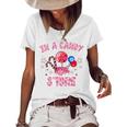 Kid In A Candy Store 35 Trending Shirt Women's Short Sleeve Loose T-shirt White