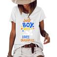 Kids Dragonfly Just A Boy Who Loves Dragonflies Women's Loose T-shirt White