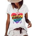 Rainbow Teacher - You Are A Rainbow Of Possibilities Women's Short Sleeve Loose T-shirt White