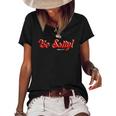 Be Light Salty Bible Verse Christian Women's Short Sleeve Loose T-shirt Black