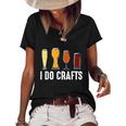 I Do Crafts Home Brewing Craft Beer Brewer Homebrewing Women's Short Sleeve Loose T-shirt Black