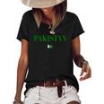 Pakistan Flag Men Women Kids Pakistan Women's Short Sleeve Loose T-shirt Black