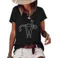 Pro Choice Reproductive Rights My Body My Choice Gifts Women Women's Short Sleeve Loose T-shirt Black