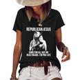 Republican Jesus Guns For All But No Healthcare I’M Pro-Life Women's Short Sleeve Loose T-shirt Black