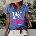 Mean Girls That Is So Fetch Quote Women's Short Sleeve Loose T-shirt Blue