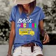 Welcome Back To School Here I Come 487 Shirt Women's Short Sleeve Loose T-shirt Blue