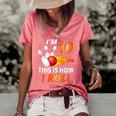 Bowling Birthday 10 Years Old Boy Tee Funny Bowler Girl Kids Women's Short Sleeve Loose T-shirt Watermelon