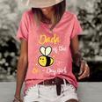 Dada Of The Bee Day Girl Birthday Party Women's Short Sleeve Loose T-shirt Watermelon