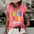 Field Day 2022 Field Squad Kids Boys Girls Students Women's Short Sleeve Loose T-shirt Watermelon