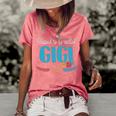 Gigi Grandma Gift Blessed To Be Called Gigi Women's Short Sleeve Loose T-shirt Watermelon