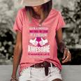 Im A Proud Mother In Law Of An Awesome Daughter In Law Gift Women's Short Sleeve Loose T-shirt Watermelon