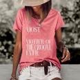 Most Amazing Mother Of The Groom Ever Bridal Party Tee Women's Short Sleeve Loose T-shirt Watermelon
