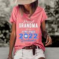 Proud Grandma Of 2022 Graduation Class 2022 Graduate Family Women's Short Sleeve Loose T-shirt Watermelon