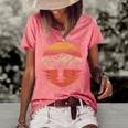 Reel Girl Fish Women's Short Sleeve Loose T-shirt Watermelon