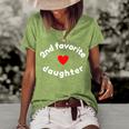 Funny 2Nd Second Child - Daughter For 2Nd Favorite Kid Women's Short Sleeve Loose T-shirt Green