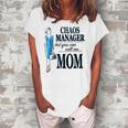 Chaos Manager But You Can Call Me Mom Women's Loosen T-Shirt White