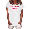 Womens Gallery Dept Hollywood Ca Clothing Brand Able Women's Loosen T-Shirt White