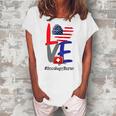 Oncology Nurse Rn 4Th Of July Independence Day American Flag Women's Loosen T-shirt White