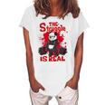 The Struggle Is Real Panda Fitness Gym Bodybuilding Women's Loosen T-Shirt White