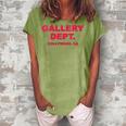 Womens Gallery Dept Hollywood Ca Clothing Brand Able Women's Loosen T-Shirt Grey