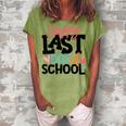 Happy Last Day Of School Funny V3 Women's Loosen Crew Neck Short Sleeve T-Shirt Grey