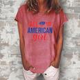 All American Girl 4Th Of July Girls Kids Sunglasses Family Women's Loosen T-Shirt Watermelon