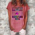 Brother Of The Bowler Girl Matching Family Bowling Birthday Women's Loosen T-Shirt Watermelon