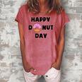 Donut For Women And Men - Happy Donut Day Women's Loosen T-Shirt Watermelon