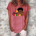 I Am Black History For Kids Boys Black History Month Women's Loosen Crew Neck Short Sleeve T-Shirt Watermelon