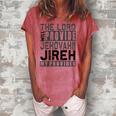 Jehovah Jireh My Provider - Jehovah Jireh Provides Christian Women's Loosen T-Shirt Watermelon