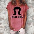 That Girl Women's Loosen Crew Neck Short Sleeve T-Shirt Watermelon