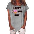 Donut For Women And Men - Happy Donut Day Women's Loosen T-Shirt Green