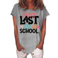 Happy Last Day Of School Funny V3 Women's Loosen Crew Neck Short Sleeve T-Shirt Green