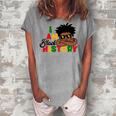 I Am Black History For Kids Boys Black History Month Women's Loosen Crew Neck Short Sleeve T-Shirt Green