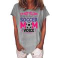 Im Not Yelling This Is Just My Soccer Mom Voice Women's Loosen T-Shirt Green