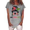 Save Afghan Girls Women's Loosen Crew Neck Short Sleeve T-Shirt Green