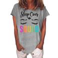 Sleepover Squad Pajama Great For Slumber Party V2 Women's Loosen T-shirt Green