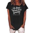 Be Kind Words Dont Rewind Orange Kindness Women's Loosen Crew Neck Short Sleeve T-Shirt Black