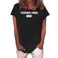 Last Day Of School Design For Teachers Women's Loosen Crew Neck Short Sleeve T-Shirt Black