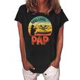 Mens Reel Cool Pap Fisherman Christmas Fathers Day Women's Loosen Crew Neck Short Sleeve T-Shirt Black